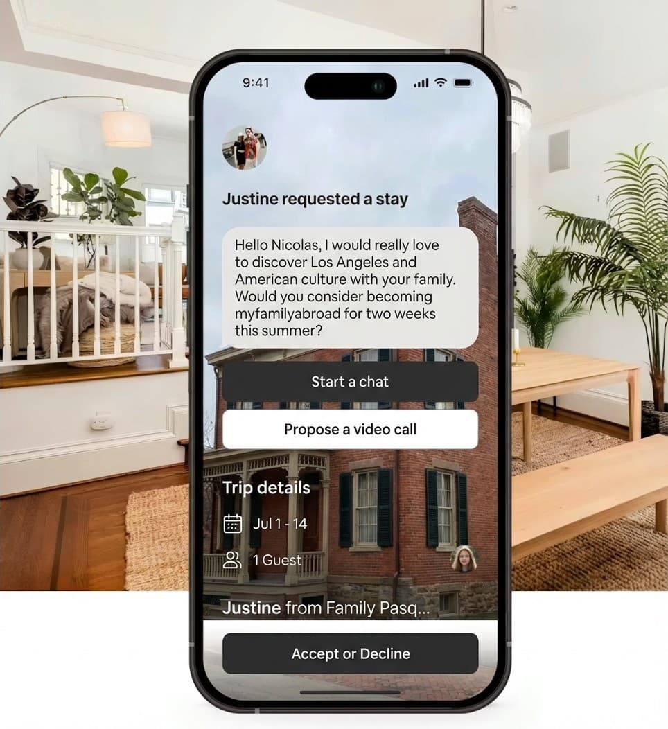 Interface de l'application