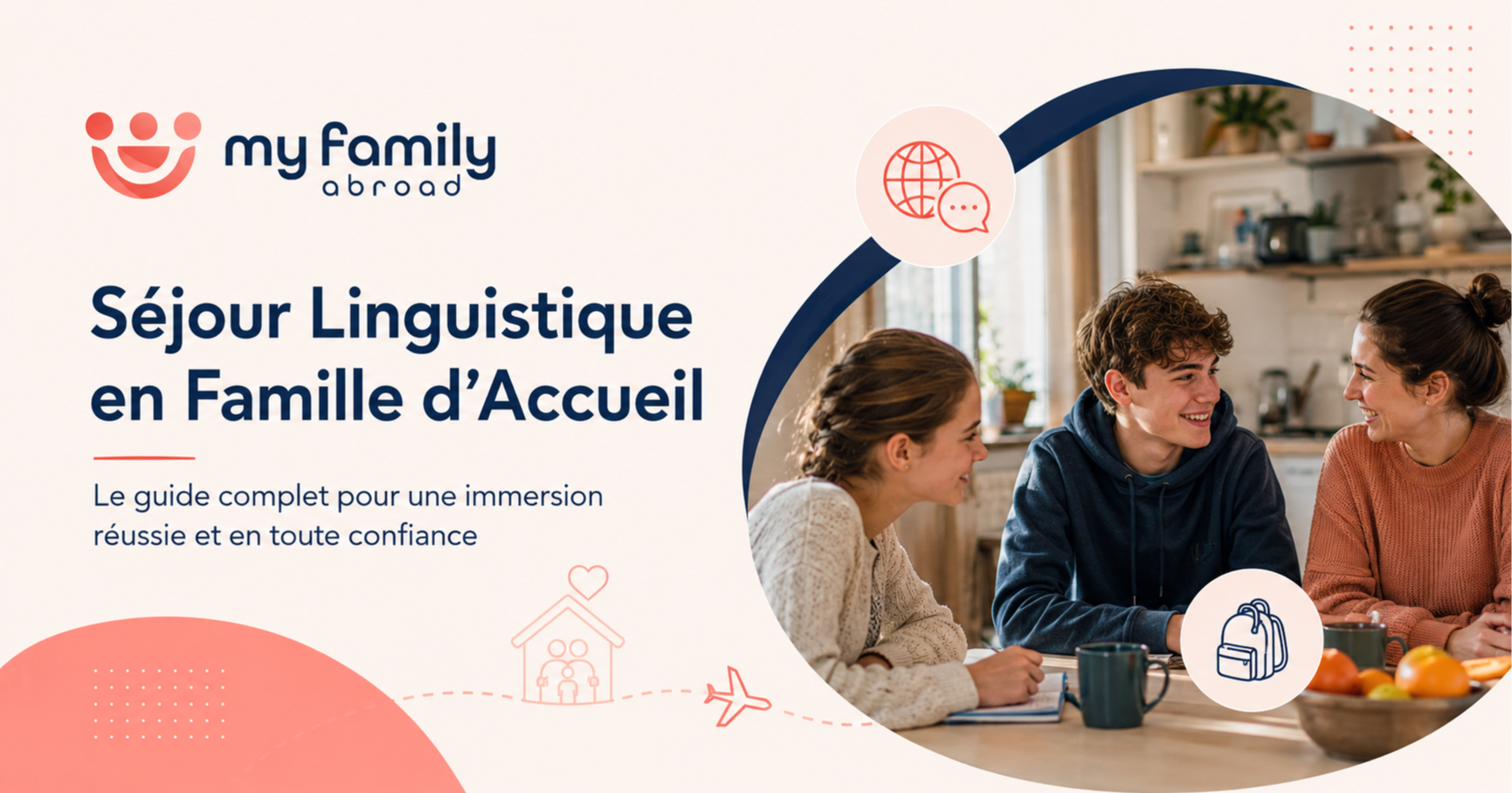 Séjour linguistique en famille: trouvez la famille idéale en 2026